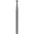 Bild: Bosch Fräser 2615990532 | Wolframkarbid rund 3,2 mm | geeignet für Holz, Metall, Kunststoff, Edelstahl
