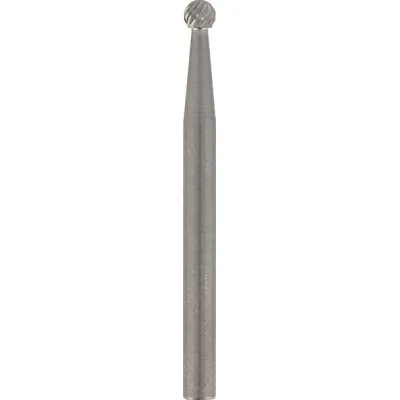 Bosch Fräser 2615990532 | Wolframkarbid rund 3,2 mm | geeignet für Holz, Metall, Kunststoff, Edelstahl