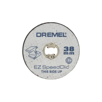 Dremel Metall-Trennscheibe SC456 | EZ SpeedClic | 38 mm | Glasfaserverstärkt | 5 Stück | für Metall