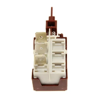 Drucktasten-Schalter für Ofen Candy Hoover 41005481 Einpolig