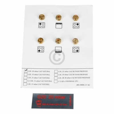 Düse Beko 4431910060 für Herd 6Stk