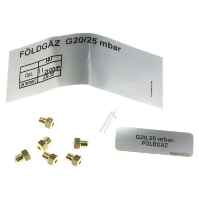 Düsensatz Erdgas 00628534