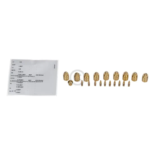 Düsensatz Flüssiggas Flg G30/G31, 50 mbar 00628332