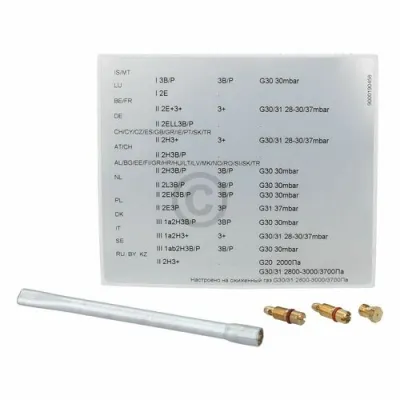 Düsensatz Flüssiggas Fluessiggas G30,31 29mbar Fluessiggas G30,31 29mbar