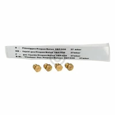 Düsensatz Küppersbusch 542155 für Kochfeld 4Stk 3BP/G30