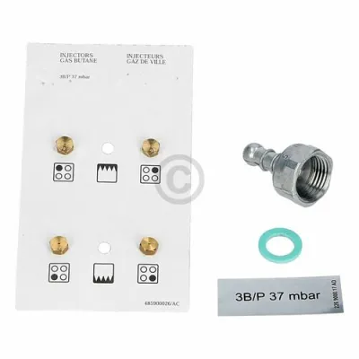 Düsenset G30-37 Beko 4431900096 für Herd