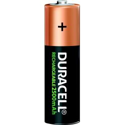 Duracell Akku 1,2V Stay Charged AA B2 Mignon AA 2500mAh 2er Blister Precharged