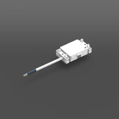 RZB Durchgangsverdrahtungsbox 982703.002 | 5-polig | 98x55x28 mm | max. 5x1,5 mm² | Anschlussleitung 150 mm | weiß