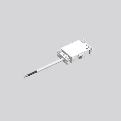 RZB Durchgangsverdrahtungsbox 982703.002 | 5-polig | 98x55x28 mm | max. 5x1,5 mm² | Anschlussleitung 150 mm | weiß