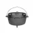 Bild: Esschert Design Dutch Oven FF235 | Gusseisen Kochtopf 12 Zoll | 6,5 L | Deckel als Pfanne | Schwarz | Ofenfest