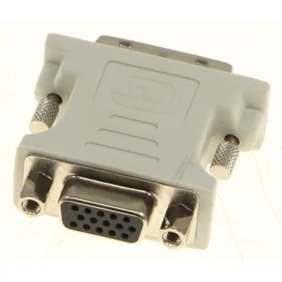 DVI-I Stecker 24+5-polig / VGA Kupplung 15-polig Adapter für Staubsauger Com AD-