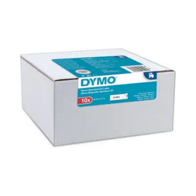 DYMO D1-Polyesterband Pack 12mmx7m, 10 Bänder 2093097 (VE10)