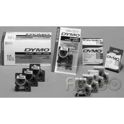 Dymo D1 Schriftband 19mm/7m schwarz auf transp. 45800