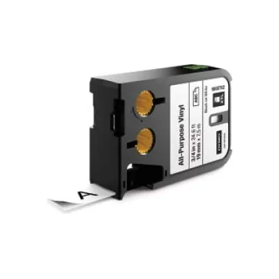 Dymo XTL Schriftband Vinyl 19mm x 7m sw/ws 1868752