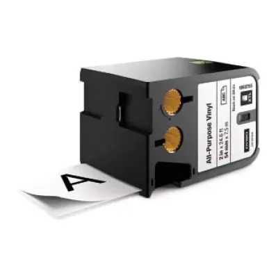 Dymo XTL Schriftband Vinyl 54mm x 7m sw/ws 1868755