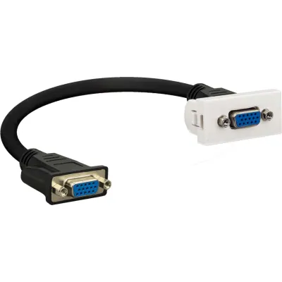 e+p Anschlussblende VGA f.WDA2Lose WDV15Lose ws