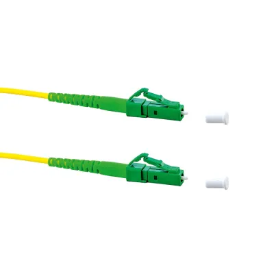 E+P GFS 1/10 Glasfaser Internetkabel 10m LC/APC Stecker + LC/ACP Stecker simplex