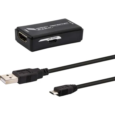 E+P Elektrik HDMI 2.0 Signalverstärker HDV42 | 4K 60Hz | 3D | USB-Powered | für lange HDMI-Strecken