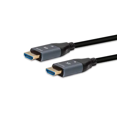 E+P Elektrik HDMI-Hybridkabel OCH 430 | 30m | 4K 30Hz | Glasfaser-Kupfer | aktiv | HDCP2 | HDMI-Stecker