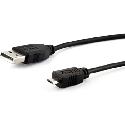 E+P Micro-USB Kabel CC549 | USB 2.0 Anschlusskabel 1m | Datenkabel Ladegerät Micro-USB Typ B auf USB-A | Schwarz