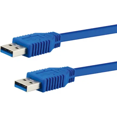E+P USB3.0 Verbindungskabel AA 2,5m,blau CC304/2Lose