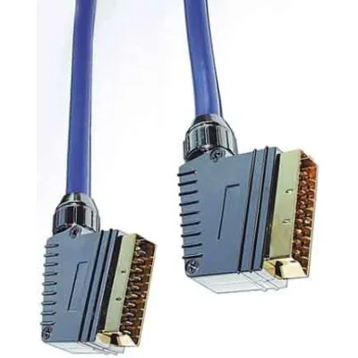 E+P Elektrik Scart-Kabel VC 850 U | 1,5m | 21-polig | vergoldete Kontakte | einzeln geschirmt