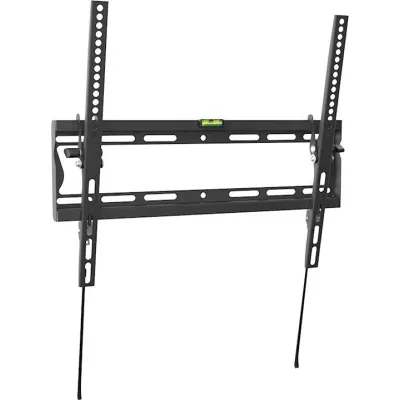 E+P Wandhalterung WHS 115 | TV-Wandhalter neigbar 32-55 Zoll | VESA bis 400x400 | max. 35kg | ultraflach 34mm | schwarz