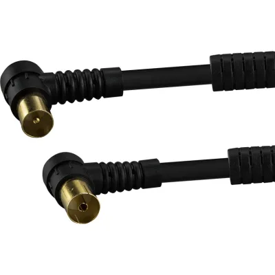 E+P Winkelanschlusskabel sw 0,75m HFW311G