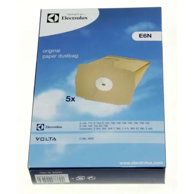 E6n-Beutel für Staubsauger Electrolux 9001961193 5er Set + Microfilter