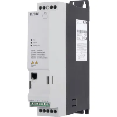 EATON Drehzahlstarter DE11-127D0FN-N20N | 1,5kW | 230V 1-phasig | 3-phasig Ausgang | 7A | Modbus RTU | IP20