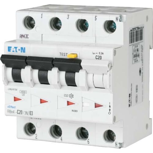 Bild: EATO FI/LS-Schalter FRBM4-C20/3N/003-A A20A 3-polig