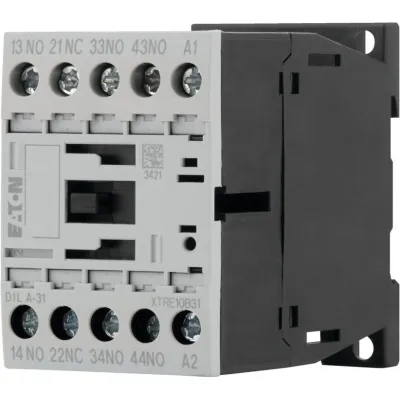 Eaton Hilfsschütz DILA-31 276353 | 3 Schließer 1 Öffner | 240V AC 50Hz | 16A | Schraubanschluss | IP20 | 45x68x75mm