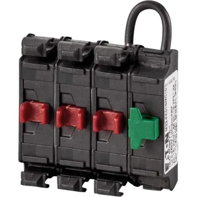 EATON Notauskontaktelement M22-AFK03SMC10 | 3 Öffner 1 Schließer | selbstüberwachend | Cage Clamp | Frontbefestigung