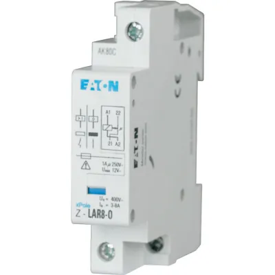 EATON Lastabwurfrelais Z-LAR8-W 248262 | 250V AC | 3-8A | 1 Wechsler | DIN-Schiene | IP20 | für Lastmanagement