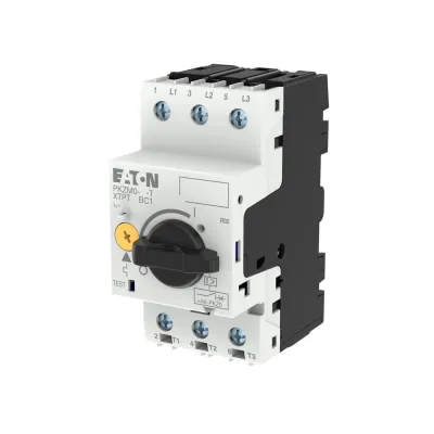 EATON Transformatorschutzschalter PKZM0-0,63-T | 3-polig | 0,4–0,63A | 690V | IP20 | Hutschienenmontage