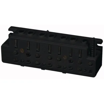 EATON Zählersteckklemme ZSD-ZSK/WS 230885 | Steckklemme 8-fach 230V 63A 16mm² | 1+N/PE | schraubbar | weiß