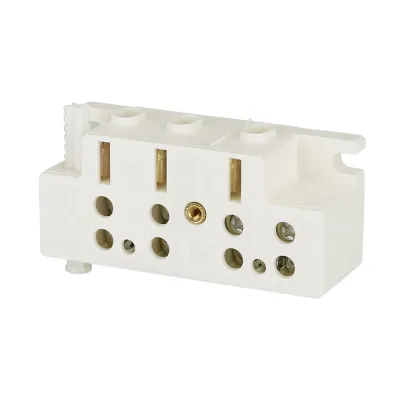 EATON Zählersteckklemme ZSD-ZSK/WS 230885 | Steckklemme 8-fach 230V 63A 16mm² | 1+N/PE | schraubbar | weiß