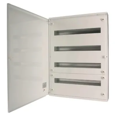 EATON Oberputz Flachverteiler BF-O-3/72-C 283031 | Kleinverteiler 3-reihig 3x24TE | IP30 | Stahl | Weiß RAL9016