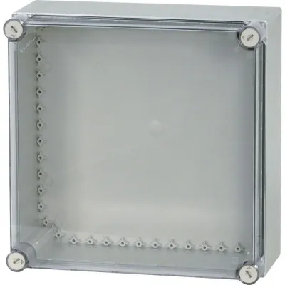EATON Leergehäuse CI44X-150 034138 | IP65 | Polycarbonat | 375x375x175mm | IK10 | transparent | RAL 7035