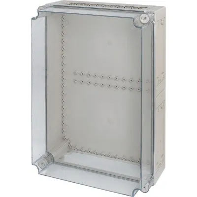 EATON Verteilergehäuse CI45-200 001896 | IP65 Aufputz | Polycarbonat | 500x375x225mm | Deckel transparent | grau RAL7035