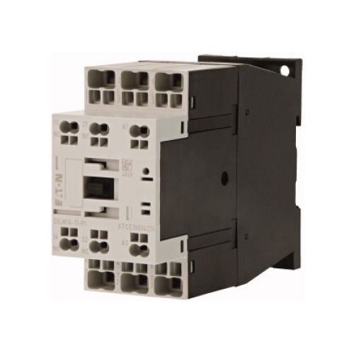 Bild: EATON DILM14-11(24V50/60HZ)-PI Leistungsschütz 5,5kW 3S 24VAC 14A 1S+1Ö/Hilf