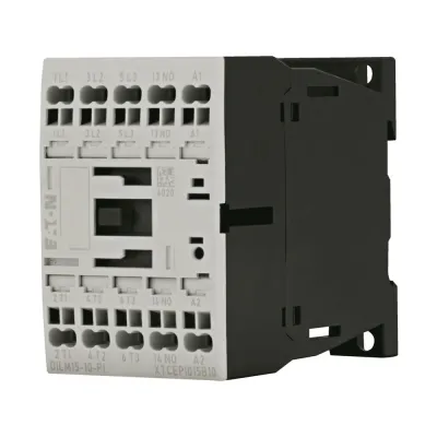 Eaton Leistungsschütz DILM15-10 199253 | 3-polig | 7,5kW | 24V DC | AC-3 15,5A | Push-in-Klemmen | 1 Schließer