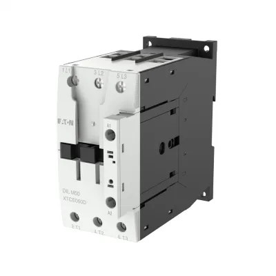 EATON Leistungsschütz DILM50(230V50/60HZ) | 22kW | 3-polig | 400V AC | 50A AC-3 | Schraubanschluss | IE3-fähig