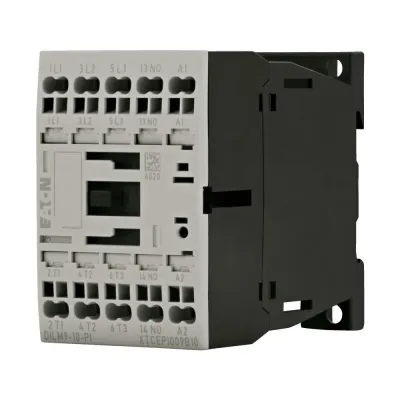 EATON Leistungsschütz DILM9-10 199229 | 3-polig | 4 kW | 9A AC-3 | 230V 50Hz | 1 Schließer | Push-in | für IE3 Motoren