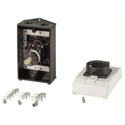 Eaton Hauptschalter T0-2-15679/I2H/MBS/SVB-SW 182430 | 3-polig | 20A | Aufbau | abschließbar | IP65 | schwarzer Griff