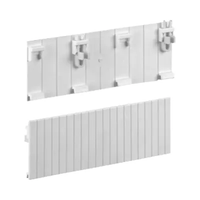 EATON Geräteschlitzabdeckung ZSD-ABDK/45/P | Abdeckung 45 mm | 2x10 TE | abschließbar | Kunststoff | weiß