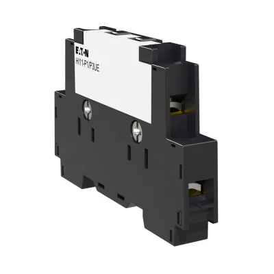 EATON Hilfskontakt HI11-P1/P3UE | 1 Schließer 1 Öffner | Seitenanbau | Schraubanschluss | aufsteckbar | 6A | Zubehör