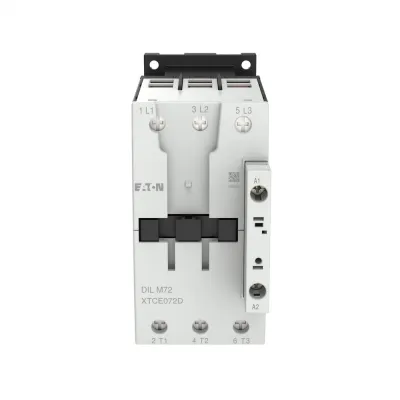 Eaton Leistungsschütz DILM72 #107670 | 3-polig | 37kW 400V AC3 | 72A | 230V/240V AC | Schraubanschluss | für Motoren