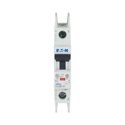 EATON Leitungsschutzschalter FAZ-C6/1-RT | 6A | 1-polig | C-Charakteristik | 230V AC | 15kA | IP20 | Industriequalität