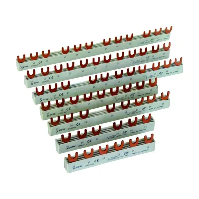 EATON Phasenschiene EVG-16/1PHAS/12MODUL 291466 | 1-polig | 1-phasig | 16mm² | 12TE | 80A | Gabelanschluss | isoliert